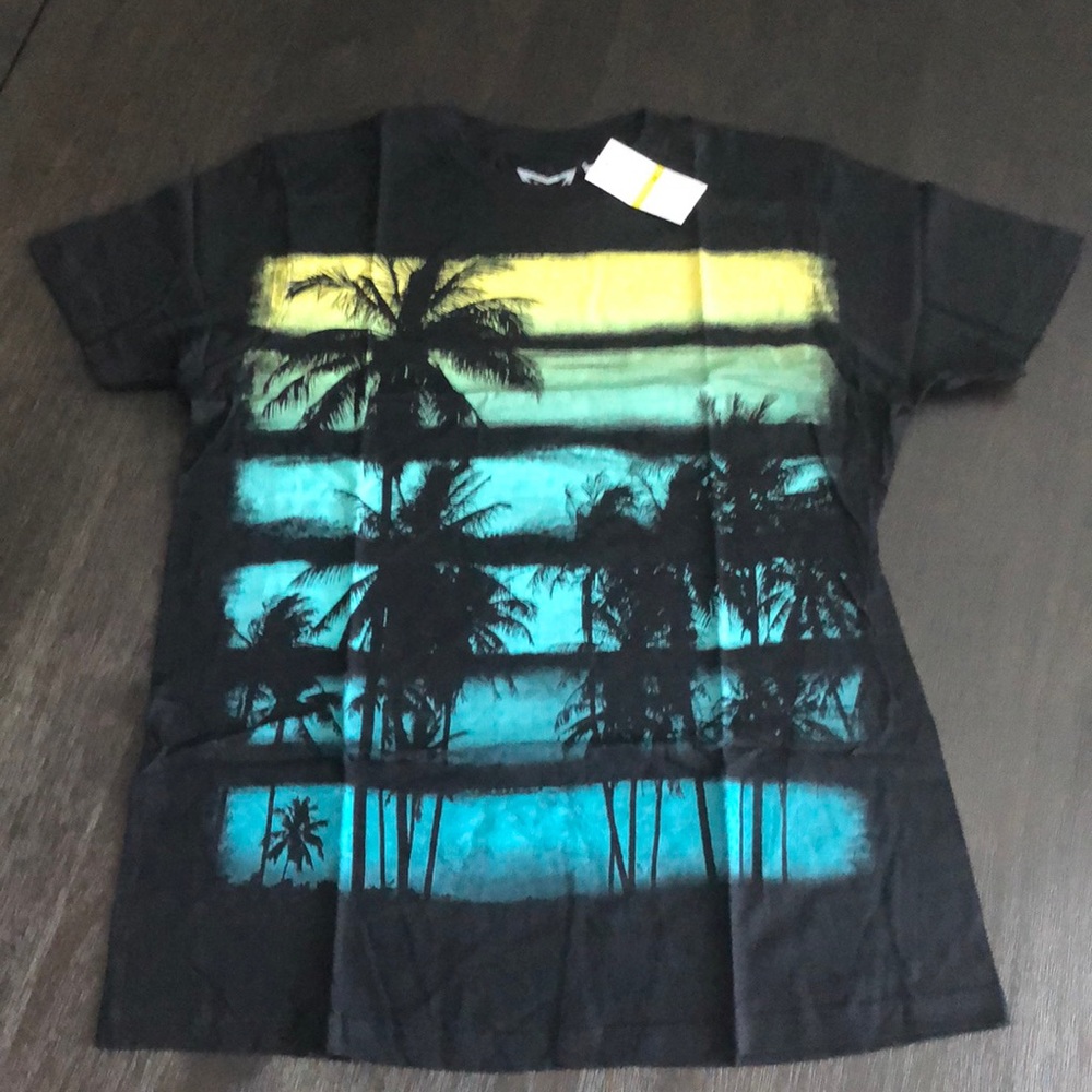 Univibe Black Graphic T-Shirt